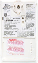 Kidde Carbon Monoxide Detector, Plug-in Wall with AA Battery Backup, Test-Hush Button - Image 12