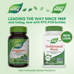 Natures Way Goldenseal Root capsule bottle label details