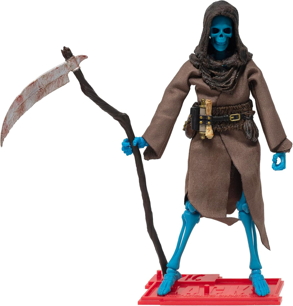 Boss Fight Studio Grim Spectre skeleton action figure front view collectible