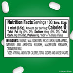 Tic Tac Freshmints one point seven ounce pocket sized container showing clear plastic packaging