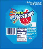 Airheads gravity feed display box with assorted fruit flavor bars