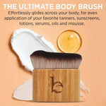 Self Tanner Kit - USA Made with Organic & Natural Ingredients | Tanning Lotion with Glove, Exfoliating Mitt & Kabuki Body Brush, Non Toxic Gradual Tan Lotion, Streak Free & No Orange Tones - Image 9