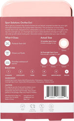 Side view of the portable Rael Beauty Glow and Go acne kit packaging.