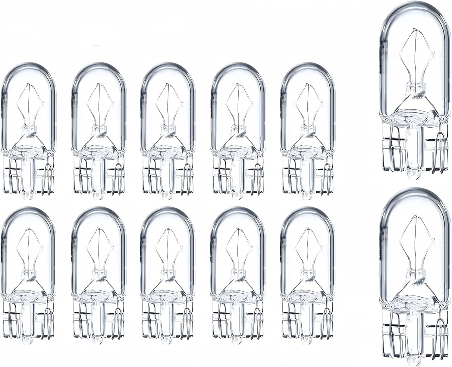 Kadiby 194 automotive miniature bulb twelve pack packaging front view