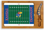 PICNIC TIME NCAA Icon Glass Top Cutting Board & Knife Set, Cheese Boards Charcuterie Boards, Serving Platter, (Parawood & Bamboo) - Image 13