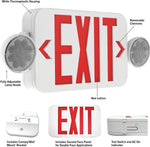 Hubbell LED emergency fixture wall mounting setup