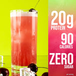 Rule 1 whey isolate protein powder container ingredients list view
