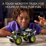 LEGO Technic Monster Jam Grave Digger box packaging and branding details