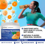 Authentic USA imported health supplements featuring Dr. Berg tangerine electrolyte mix.