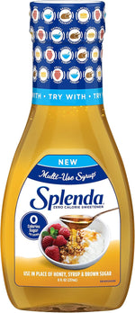 Splenda multi-use allulose syrup front view bottle