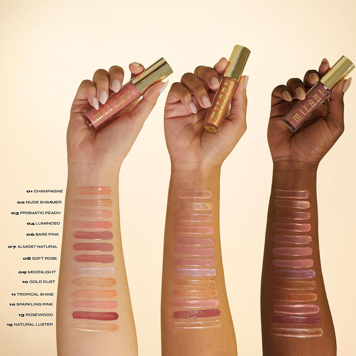 Hydrating liquid lip plumper applicator wand showcasing the smooth gloss texture.