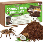 Halatool premium coconut fiber reptile bedding front packaging view