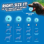 Chuckit! Whistler ball pair compatible with launcher for outdoor play