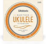 D'Addario titanium baritone ukulele strings retail packaging back