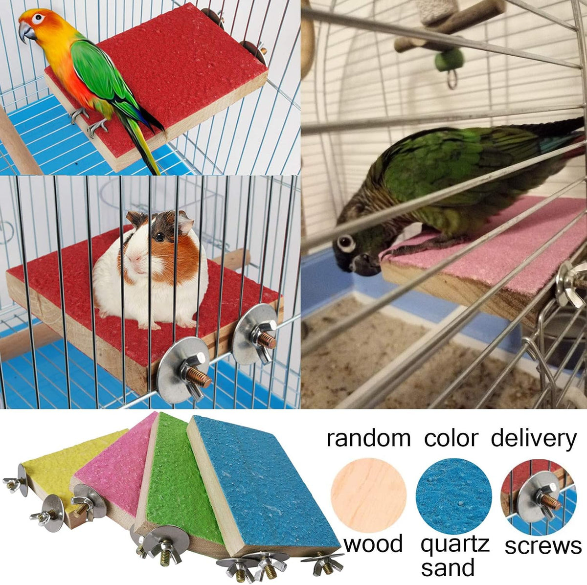 Natural cotton fiber filling for bird nest building