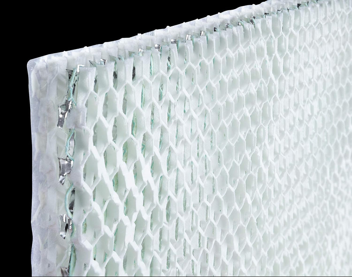 BestAir 1043 replacement humidifier filter close up showing antimicrobial paper material