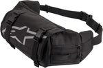 Alpinestars Tech Tool Pack black front view for motorcycle riders.