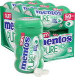Mentos Pure Fresh Sugar-Free Chewing Gum with Xylitol, Fresh Mint, 50 Count (Pack of 6) - Image 11