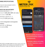 Flir MR60 moisture meter USB port and connections