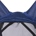 Fleece padding detail on Harrison Howard horse fly mask