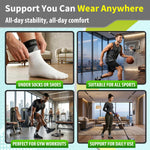 Pair of compression socks laid flat in small medium size