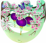 Santoro Interactive 3D Swing Greeting Card, Vase Of Roses - Image 12