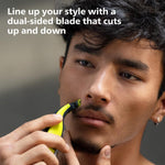 Philips Norelco OneBlade Face + Body Hybrid Electric Trimmer and Shaver, QP2630/70 - Image 6