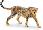 Schleich Wild Life Realistic Female Cheetah Figurine - Authentic and Highly Detailed Wild Animal Toy, Durable for Education and Fun Play for Kids, Perfect for Boys and Girls, Ages 3+ - Image 1