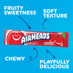 Airheads 60 count bulk candy box mascot design
