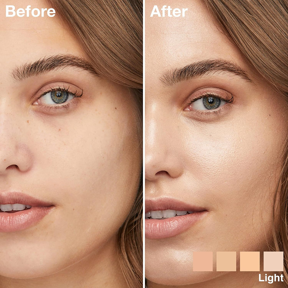 Maybelline Instant Age Rewind packaging showing 4-in-1 benefits
