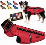 CoyoteVest SpikeVest Dog Harness | Stab-Resistant Protective Vest | Coyote Vest for Dogs | Defends Against Coyotes, Dogs, Birds of Prey | Reflective Safety, Made in USA (S-Neon Pink) - Image 13