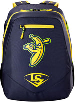 Louisville Slugger sports bag showing main compartment storage
