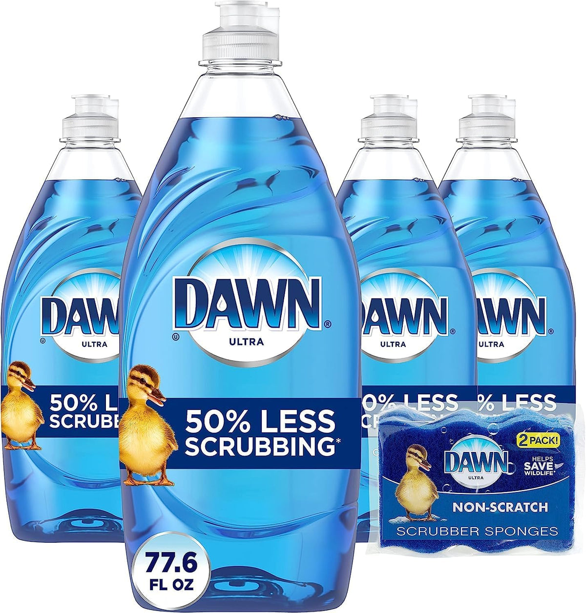 Dawn Ultra Pure Essentials Dishwashing Liquid, Lemon Essence, 16.2 Fl Oz - Image 11