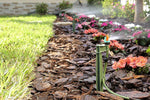 Mister Landscaper landscape irrigation setup overhead view