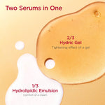 Clarins Double Serum Eye box packaging and product size indicator