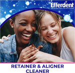 Efferdent tablets blister pack layout