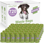 Wowflash heavy duty dog poop bags alternative view highlighting easy tear breakpoint design