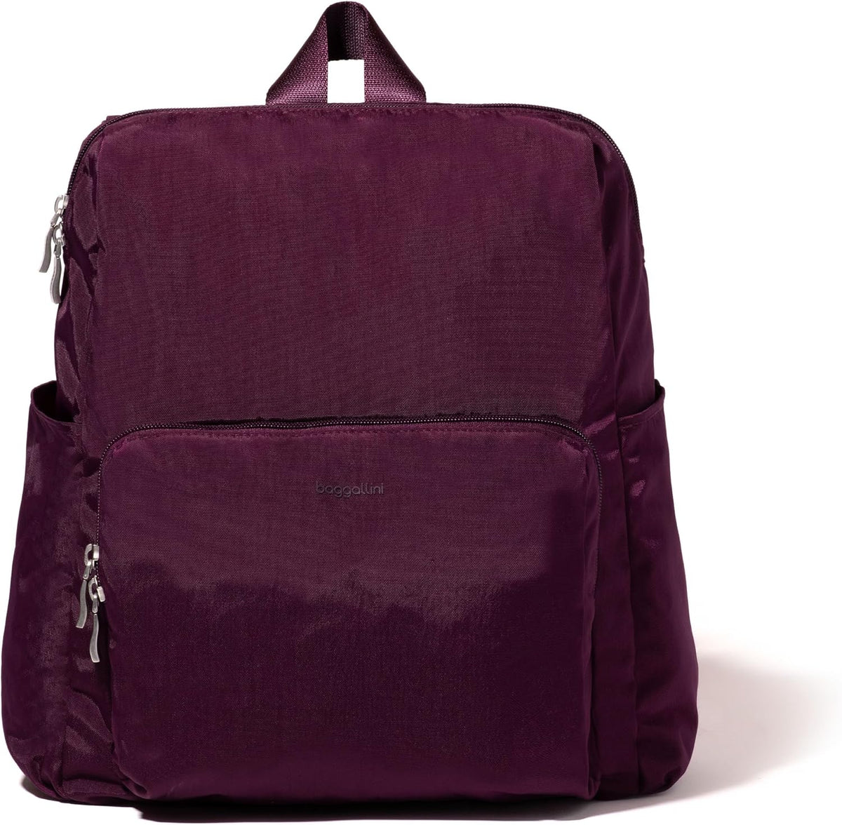 Baggallini Women's Carryall Packable Backpack, Indigo Petal - Image 14