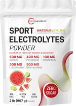 Micro Ingredients sport electrolytes powder front view packaging