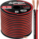 Install Link 14 Gauge OFC Speaker Wire spool front view