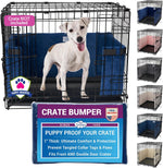 Pet Dreams Dog Crate Bumper - Patented Comfy Liner & Dog Tail Protector for Inside Crate, Fits iCrate Cages 18, 24, 30, 36, 42, 48 Inches (Khaki, Medium, 30") - Image 11