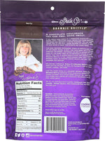 Brownie Brittle Dark Chocolate 5 Ounce nutrition facts and allergen information label