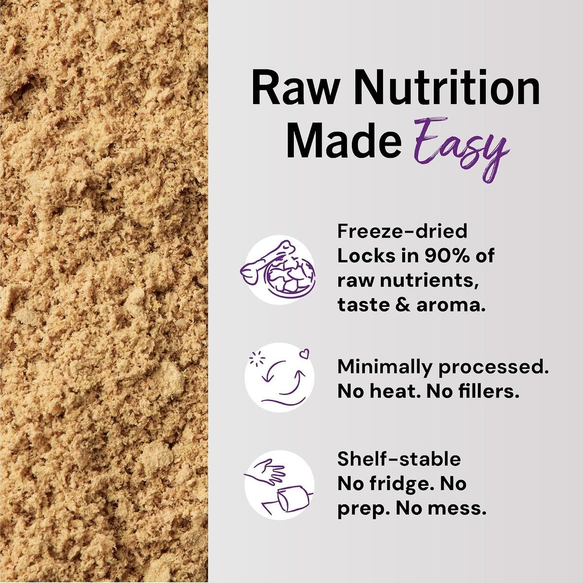 Grain free protein rich cat food topper for picky eating felines