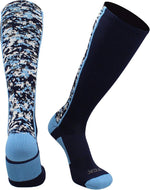 TCK digital camo sports socks foot cushioning view