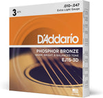 D'Addario EJ26 Phosphor Bronze Acoustic Guitar Strings, Custom Light 11-52 | Phosphor bronze acoustic guitar strings offer warm, bright, balanced tone, reliable intonation, durable feel and playability. - Image 14