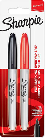 Sharpie Permanent Markers, Fine Point, Black, 12 Count - Image 14