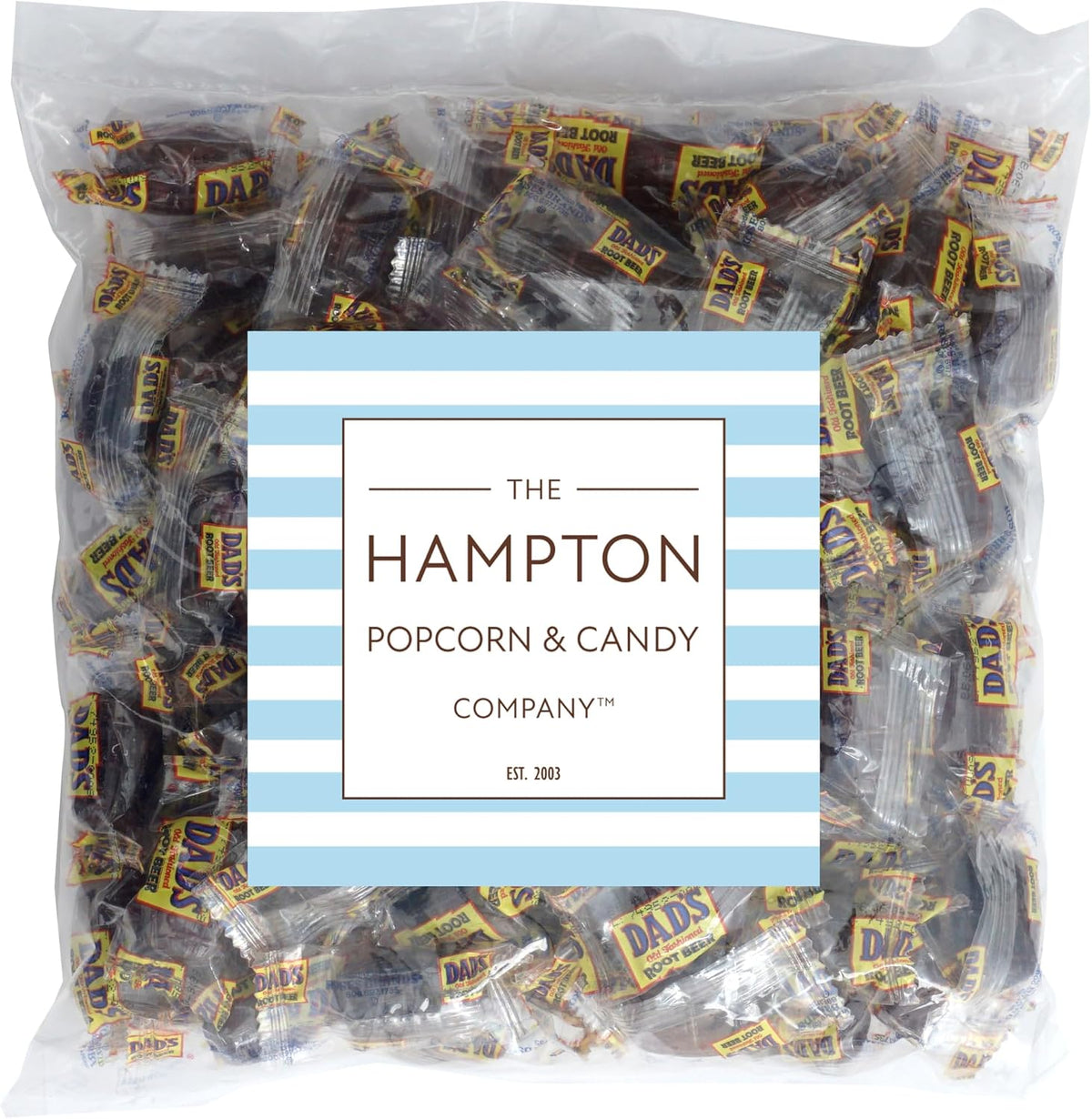 Bulk bag of Dad's Root Beer Barrels hard candy