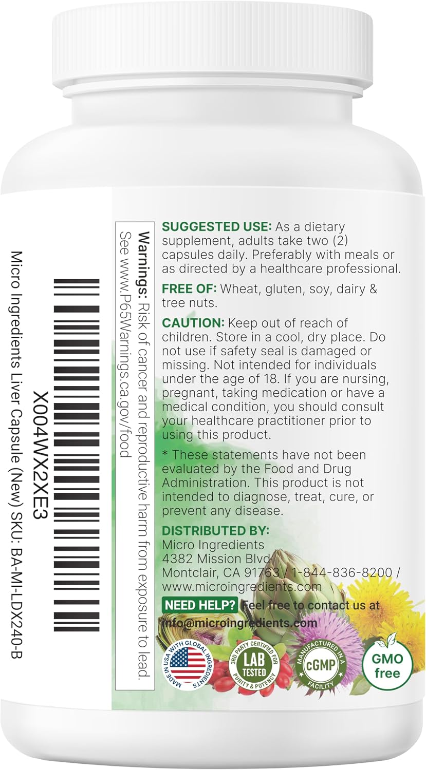 Micro Ingredients Liver Advanced Plus lifestyle and daily wellness concept