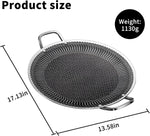 LynsaTac stainless steel baking tray showing honeycomb non-stick surface