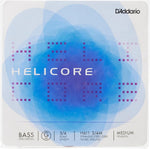 D'Addario Helicore Orchestral Bass Single C (Extended E) String, 3/4 Scale, Medium Tension - Image 13